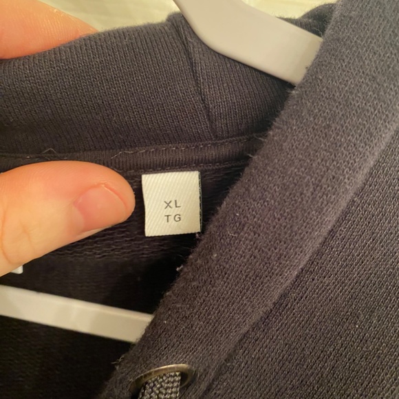 SOLD Burberry Rubber Logo Novacheck Sleeve Hoodie - Picture 3 of 13